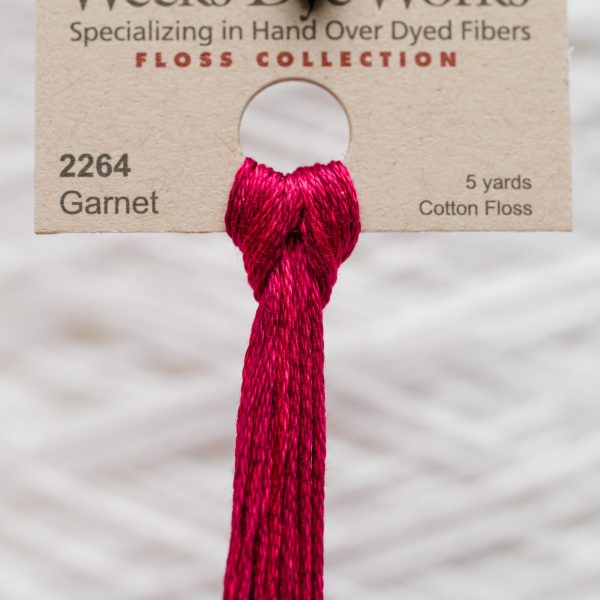 Weeks - Garnet 5 yards 6 strand skein 2264