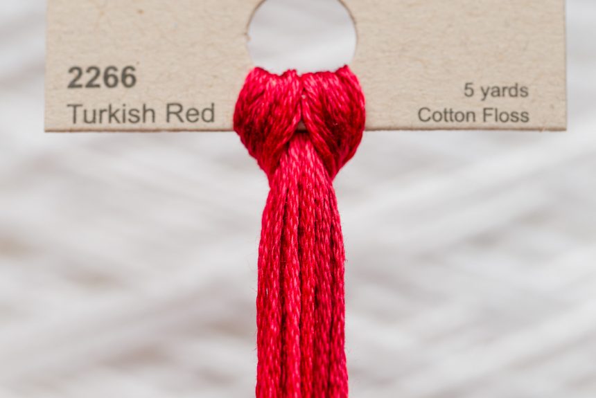 Weeks – Turkish Red 5 yards 6 strand skein 2266
