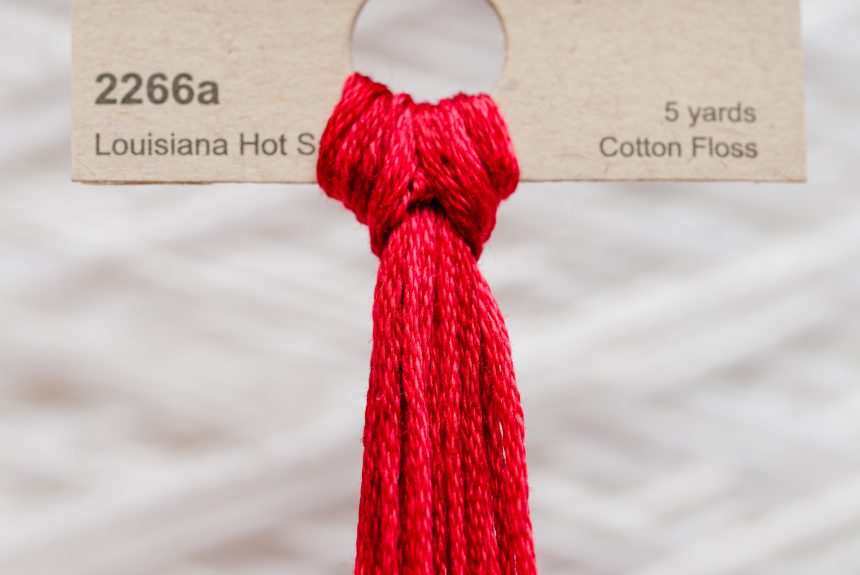 Weeks – Louisiana Hot Sauce 5 yards 6 strand skein 2266a