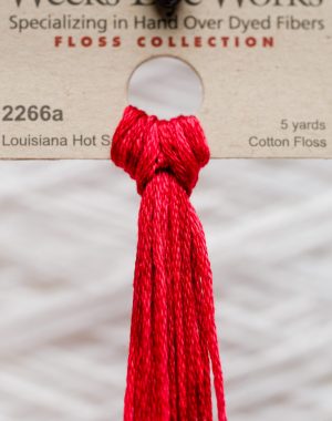 Weeks - Louisiana Hot Sauce 5 yards 6 strand skein 2266a