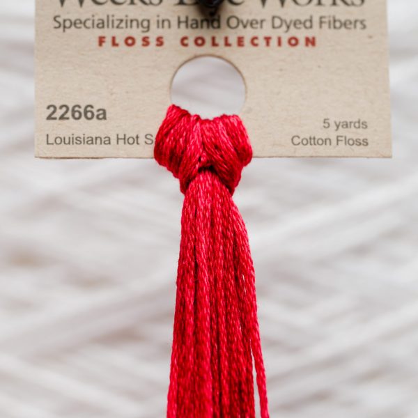 Weeks - Louisiana Hot Sauce 5 yards 6 strand skein 2266a