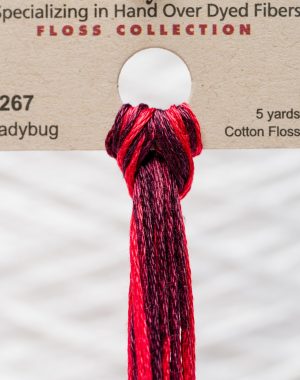 Weeks - Ladybug 5 yards 6 strand skein 2267