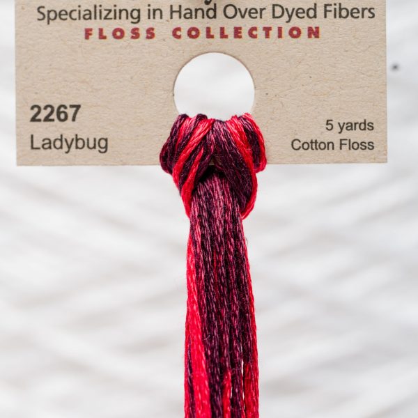 Weeks - Ladybug 5 yards 6 strand skein 2267