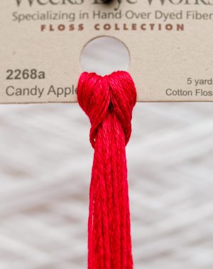 Weeks - Candy Apple 5 yards 6 strand skein 2268a