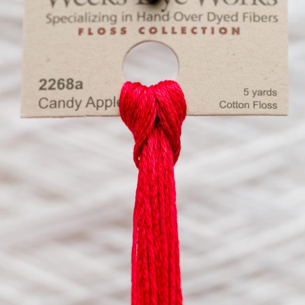Weeks - Candy Apple 5 yards 6 strand skein 2268a