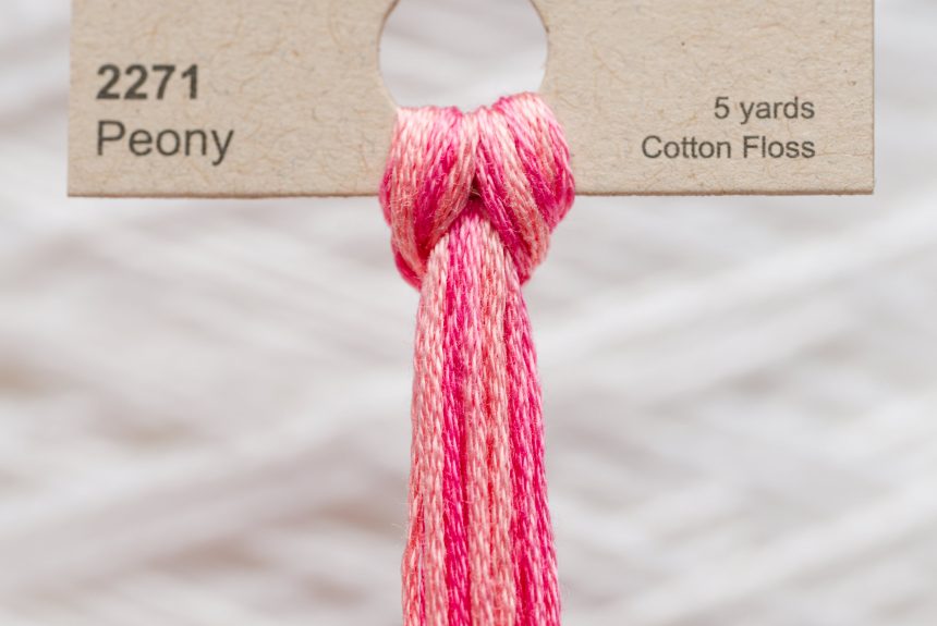 Weeks – Peony 5 yards 6 strand skein 2271
