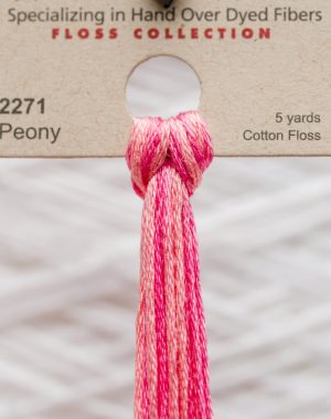 Weeks - Peony 5 yards 6 strand skein 2271