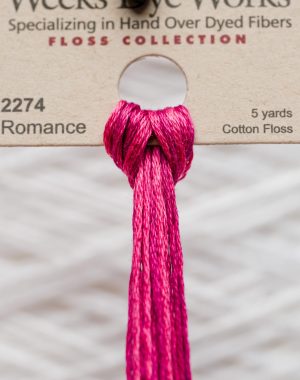 Weeks - Romance 5 yards 6 strand skein 2274