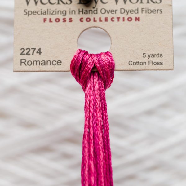Weeks - Romance 5 yards 6 strand skein 2274