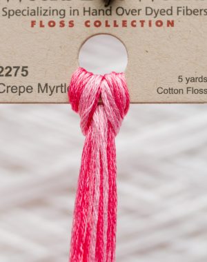 Weeks - Crepe Myrtle 5 yards 6 strand skein 2275