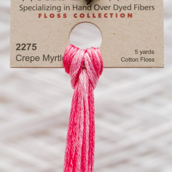 Weeks - Crepe Myrtle 5 yards 6 strand skein 2275