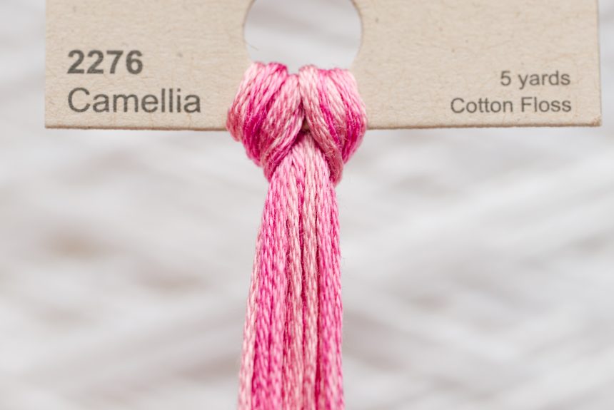 Weeks – Camellia 5 yards 6 strand skein 2276