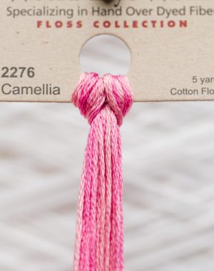 Weeks - Camellia 5 yards 6 strand skein 2276