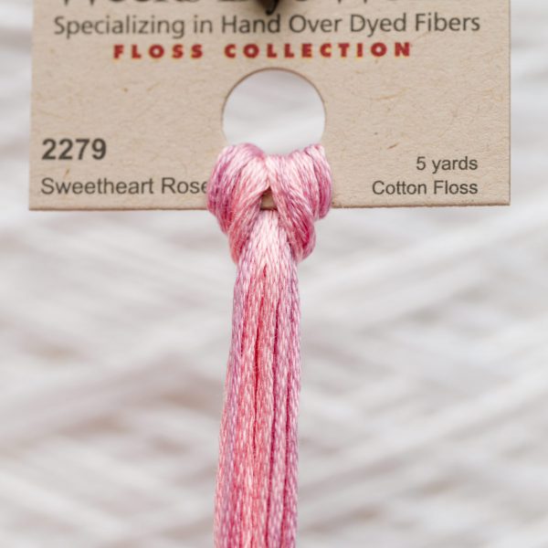 Weeks - Sweetheart Rose 5 yards 6 strand skein 2279
