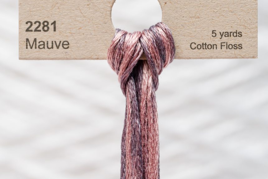 Weeks – Mauve 5 yards 6 strand skein 2281