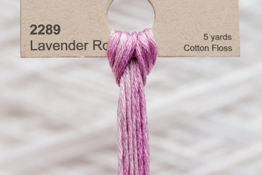 Weeks – Lavender Rose 5 yards 6 strand skein 2289