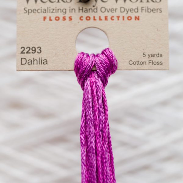 Weeks - Dahlia 5 yards 6 strand skein 2293