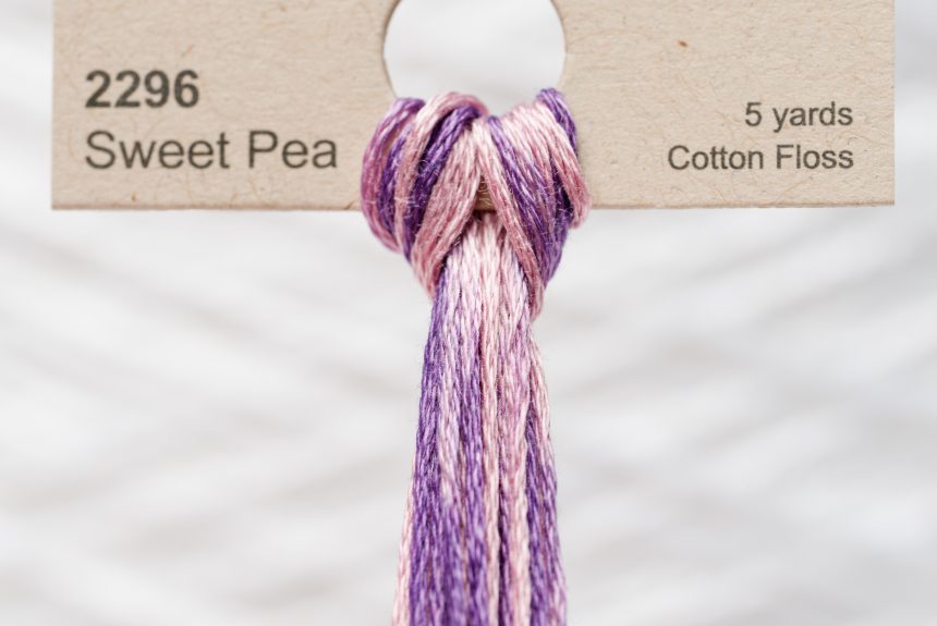 Weeks – Sweet Pea 5 yards 6 strand skein 2296