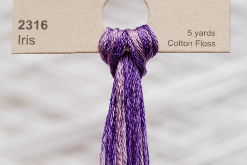 Weeks – Iris 5 yards 6 strand skein 2316