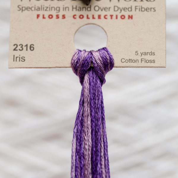 Weeks - Iris 5 yards 6 strand skein 2316