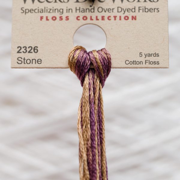 Weeks - Stone 5 yards 6 strand skein 2326