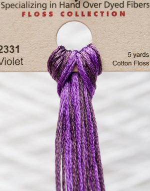 Weeks - Violet 5 yards 6 strand skein 2331