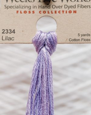 Weeks - Lilac yards 6 strand skein 2334
