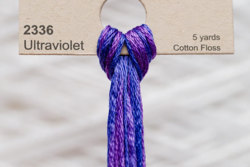 Weeks – Ultraviolet 5 yards 6 strand skein 2336