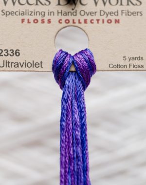Weeks - Ultraviolet 5 yards 6 strand skein 2336