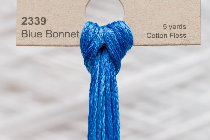 Weeks – Blue Bonnet 5 yards 6 strand skein 2339