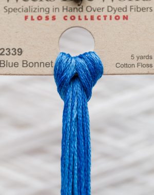 Weeks - Blue Bonnet 5 yards 6 strand skein 2339