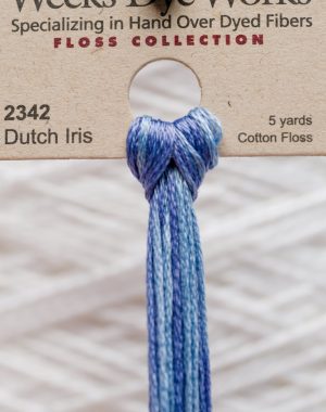 Weeks - Dutch Iris 5 yards 6 strand skein 2342