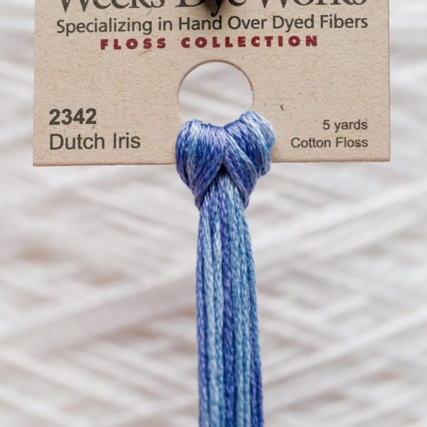 Weeks - Dutch Iris 5 yards 6 strand skein 2342