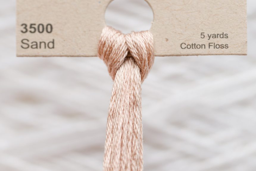 Weeks – Sand 5 yards 6 strand skein 3500