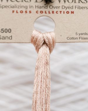 Weeks - Sand 5 yards 6 strand skein 3500