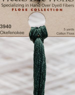 Weeks - Okefenokee 5 yards 6 strand skein 3940
