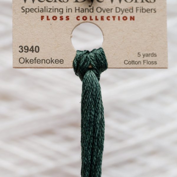 Weeks - Okefenokee 5 yards 6 strand skein 3940