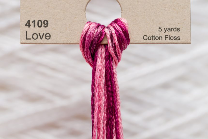 Weeks – Love 5 yards 6 strand skein 4109