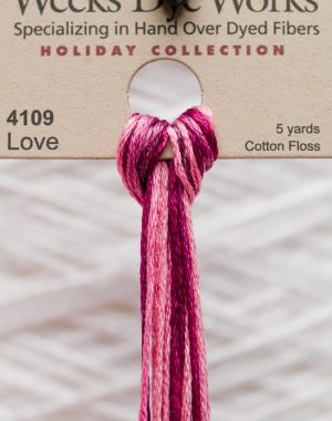Weeks - Love 5 yards 6 strand skein 4109