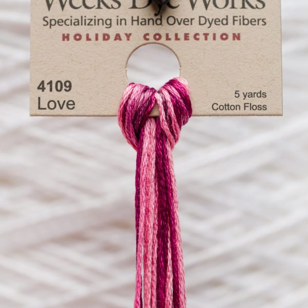 Weeks - Love 5 yards 6 strand skein 4109