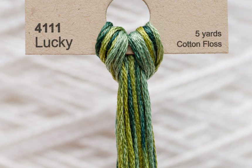 Weeks – Lucky 5 yards 6 strand skein 4111