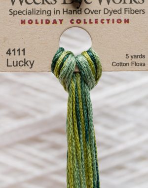 Weeks - Lucky 5 yards 6 strand skein 4111