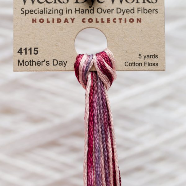 Weeks - Mother's Day 5 yards 6 strand skein 4115