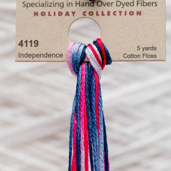 Weeks - Independence 5 yards 6 strand skein 4119