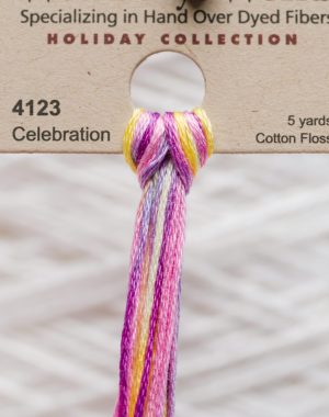 Weeks - Celebration 5 yards 6 strand skein 4123