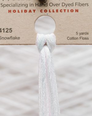 Weeks - Snowflake 5 yards 6 strand skein 4125