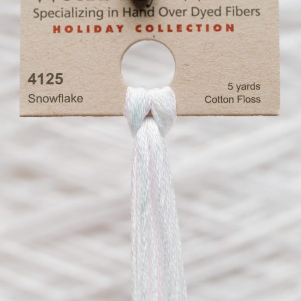 Weeks - Snowflake 5 yards 6 strand skein 4125