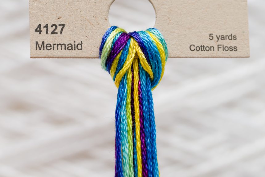 Weeks – Mermaid 5 yards 6 strand skein 4127