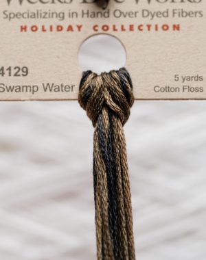 Weeks - Swamp Water 5 yards 6 strand skein 4129