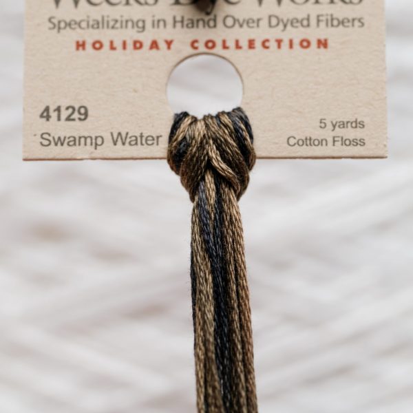 Weeks - Swamp Water 5 yards 6 strand skein 4129